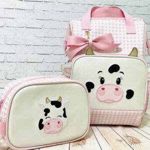 Kit Lúdico Vaquinha: Mochila e Necessaire